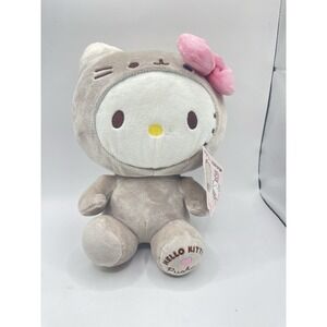 Rare HTF 2021 Sanrio Hello Kitty Pusheen GUND‎ Plush Stuffed Animal Cat BinA